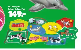 Fætter BR Lil' barnyard babies splash pad tilbud