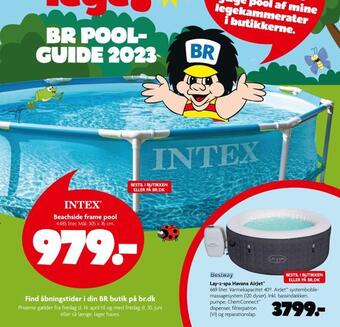 Fætter BR Beachside frame pool tilbud