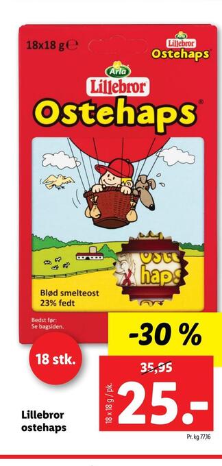 Lidl Lillebror ostehaps tilbud