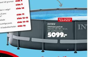 Fætter BR Xtr frame pool set tilbud