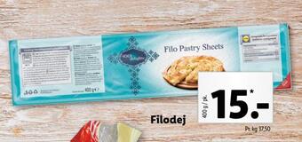Lidl Filodej tilbud