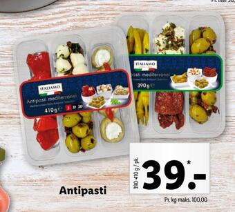 Lidl Antipasti tilbud