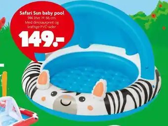 Safari sun baby pool