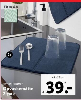 Opvaskemåtte 2-pak