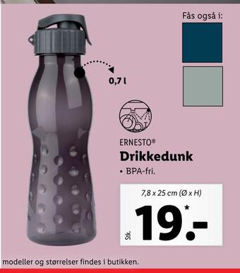 Lidl Drikkedunk tilbud