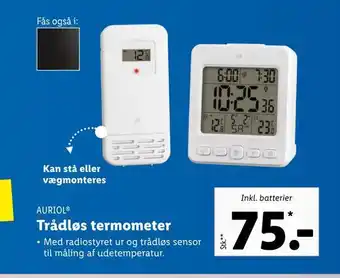 Lidl Trådløs termometer tilbud