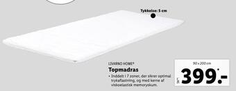 Lidl Topmadras tilbud