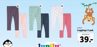 Lidl Leggings 2-pak tilbud