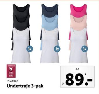 Undertrøje 3-pak
