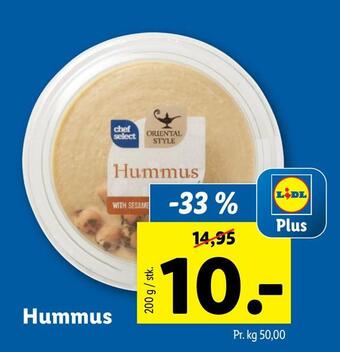 Lidl Hummus tilbud