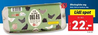 Lidl Økologiske æg tilbud