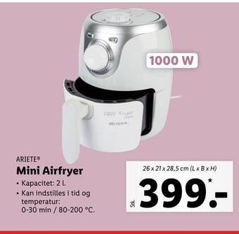 Lidl Mini airfryer tilbud