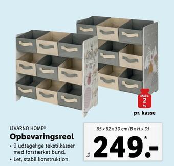 Opbevaringsreol