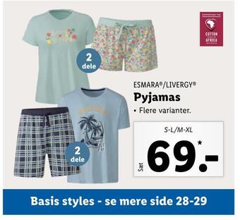 Lidl Pyjamas tilbud