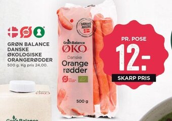 MENY Grøn Balance Danske Økologiske Orangerødder tilbud