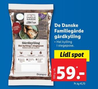 De danske familiegårde gårdkylling