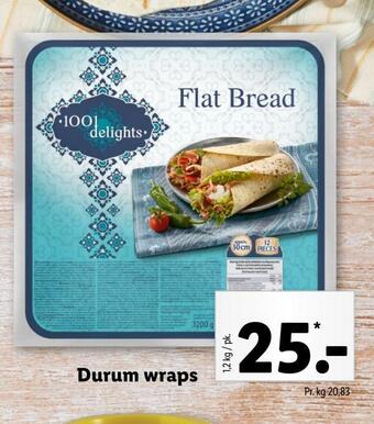Lidl Durum wraps tilbud