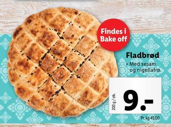 Lidl Fladbrød tilbud