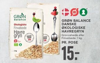 Grøn Balance Danske Økologiske Havregryn