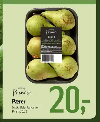 Føtex Pærer tilbud
