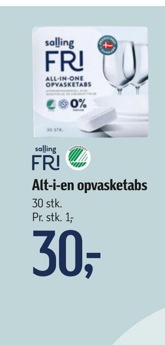 Føtex Alt-i-en opvasketabs tilbud