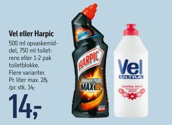 Føtex Vel eller harpic tilbud