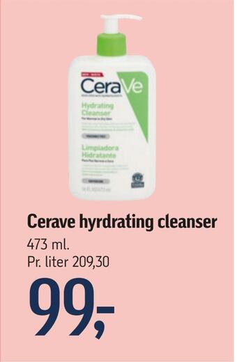 Føtex Cerave hyrdrating cleanser tilbud