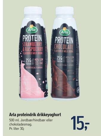Føtex Arla proteindrik drikkeyoghurt tilbud