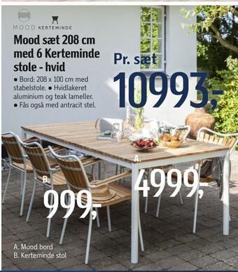 Føtex Kerteminde stol tilbud