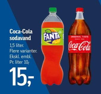 Føtex Coca-cola sodavand tilbud