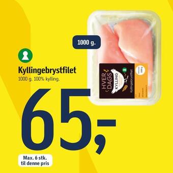 Føtex Kyllingebrystfilet tilbud