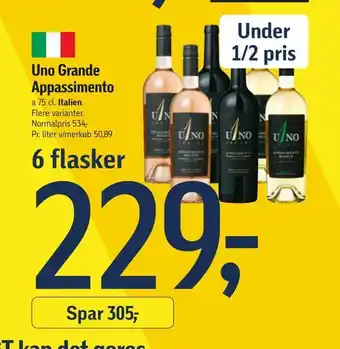 Føtex Appassimento tilbud