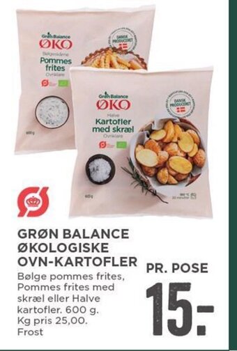 MENY Grøn Balance Økologiske Ovn-Kartofler tilbud