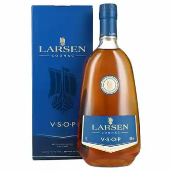 Netpris Larsen cognac vsop 40% 100 cl. tilbud