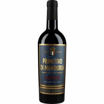 Netpris Casa nero primitivo di manduria 15% 75 cl tilbud