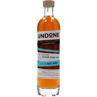 Undone no.1 alcfree rum 70 cl