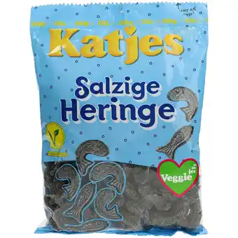 Netpris Katjes salte fisk 500 g tilbud