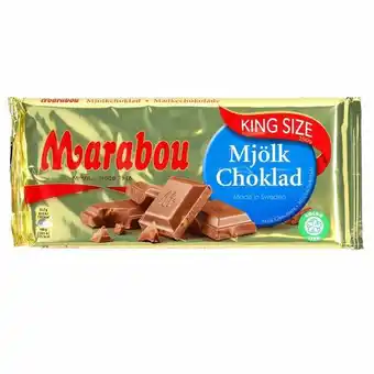 Netpris Marabou lys chokolade gigant 250 g tilbud