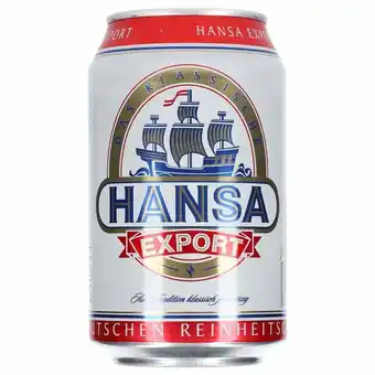 Hansa export 5% 24 x 330ml