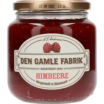 Den gamle fabrik marmelade hindbær 600 g