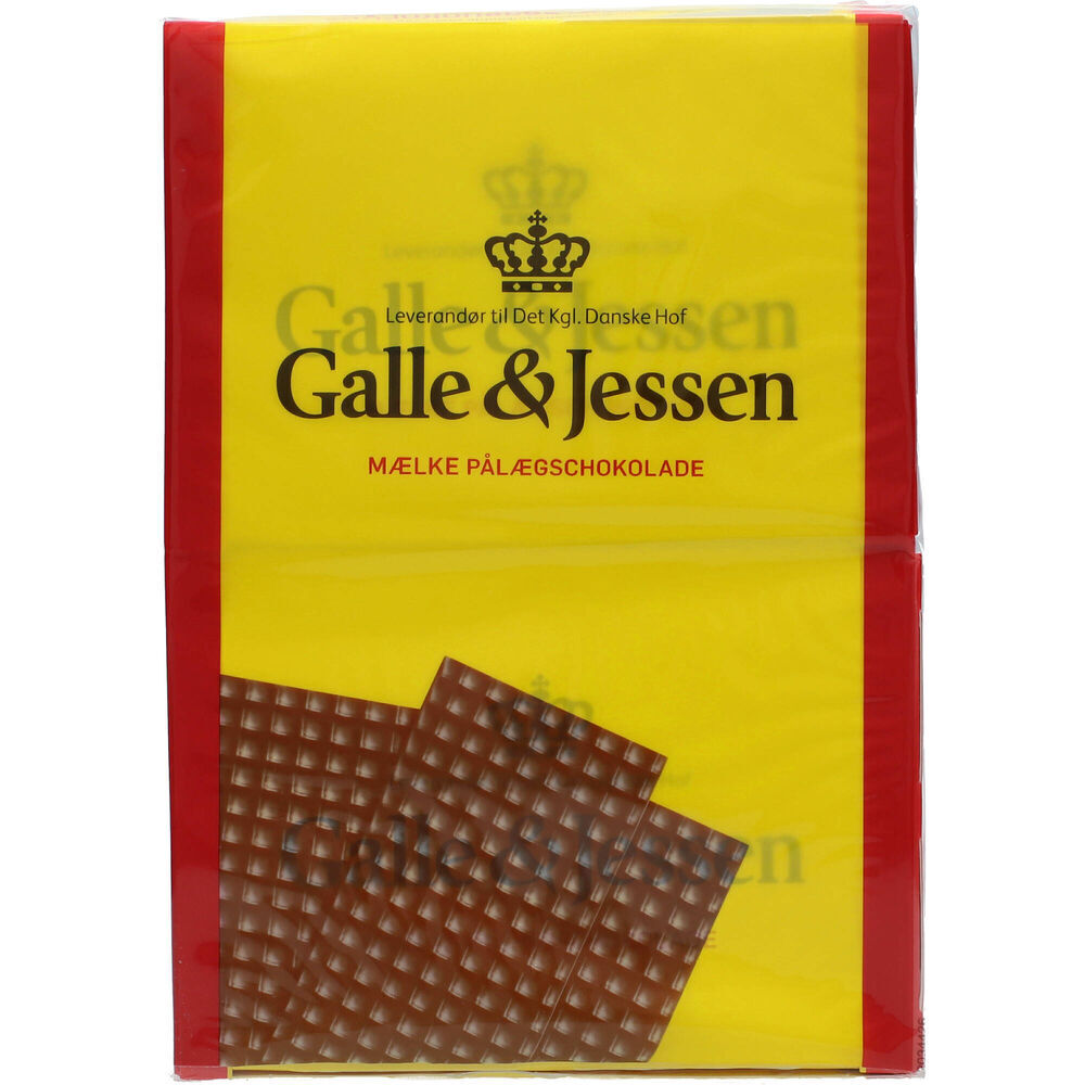 Netpris Galle&jessen lys pålægschokolade 60 stk tilbud
