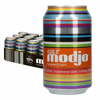 Cult modjo cider 4,5% 18 x 330ml (bedst før 08.07.2023)