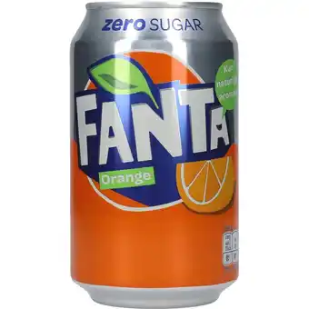 Netpris Fanta zero orange 24 x 330ml tilbud