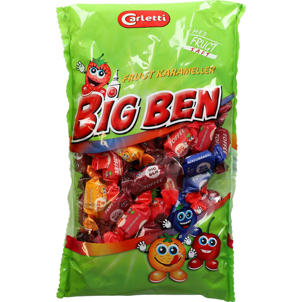 Netpris Carletti big ben frugt 400 g tilbud