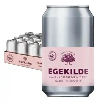 Netpris Egekilde tranebær 24 x 330ml tilbud