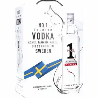 No.1 premium vodka 37,5% 3 l