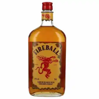Netpris Fireball whiskey 33% 70cl tilbud