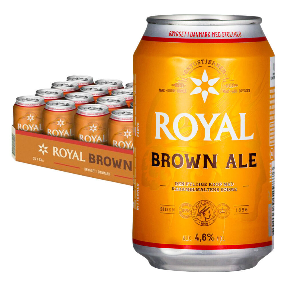 Netpris Ceres royal brown ale 4,6% 24 x 330ml tilbud