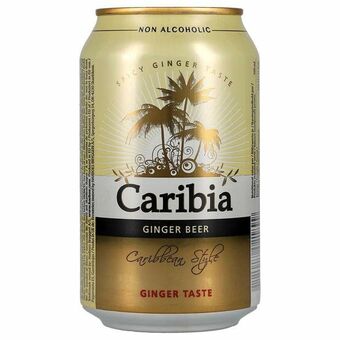Netpris Harboe caribia ginger beer alkoholfri 24 x 330ml tilbud