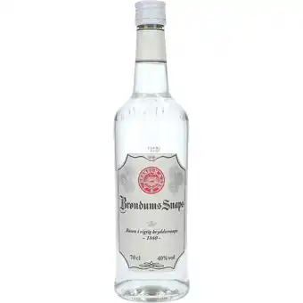 Brøndums snaps klar 40% 70 cl